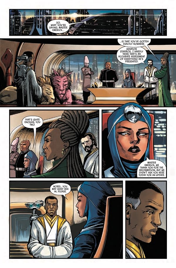 Preview page from Star Wars: The High Republic - Trail of Shadows #2