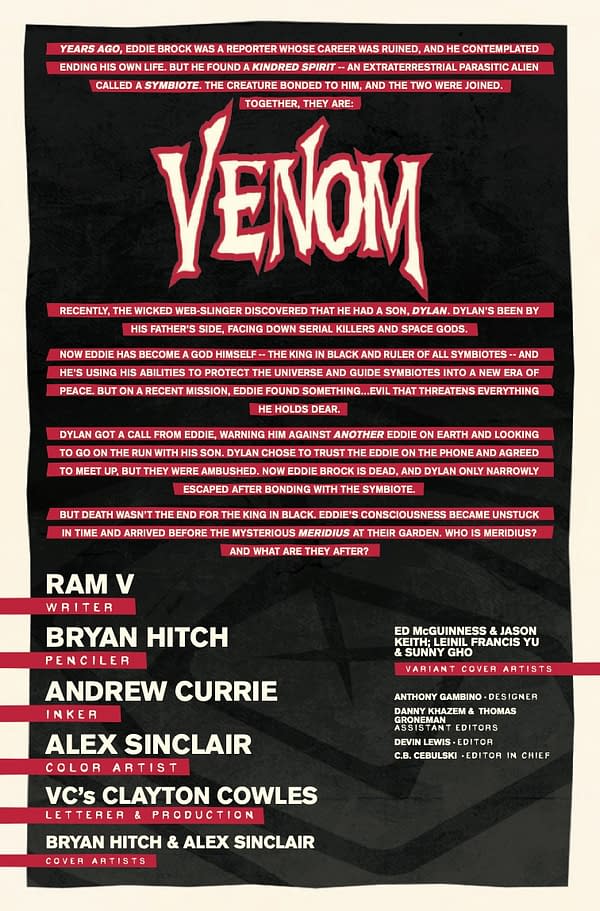 Preview page from Venom #2