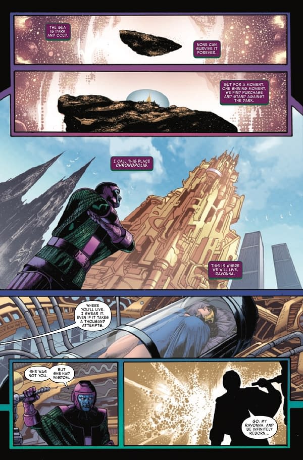 Interior preview page from Kang the Conqueror #5