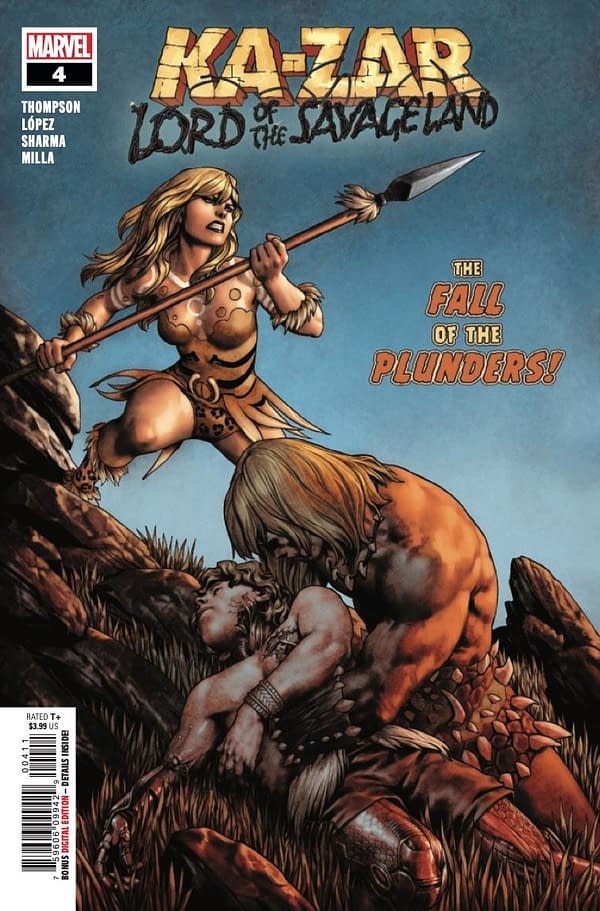 Cover image for Ka-Zar: Lord of the Savage Land #4