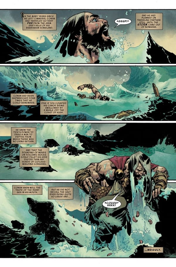 Interior preview page from King Conan #1