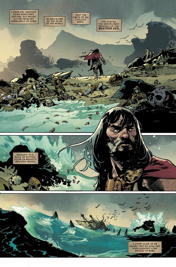 Interior preview page from King Conan #1