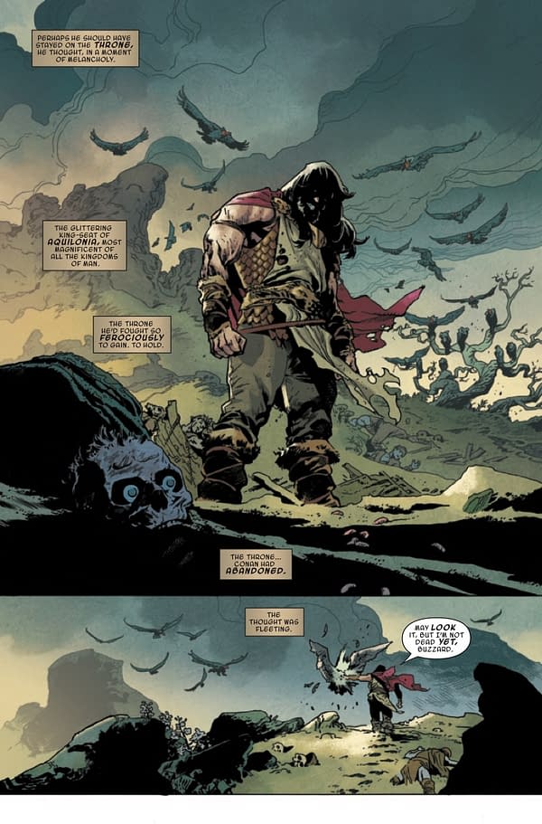 Interior preview page from King Conan #1