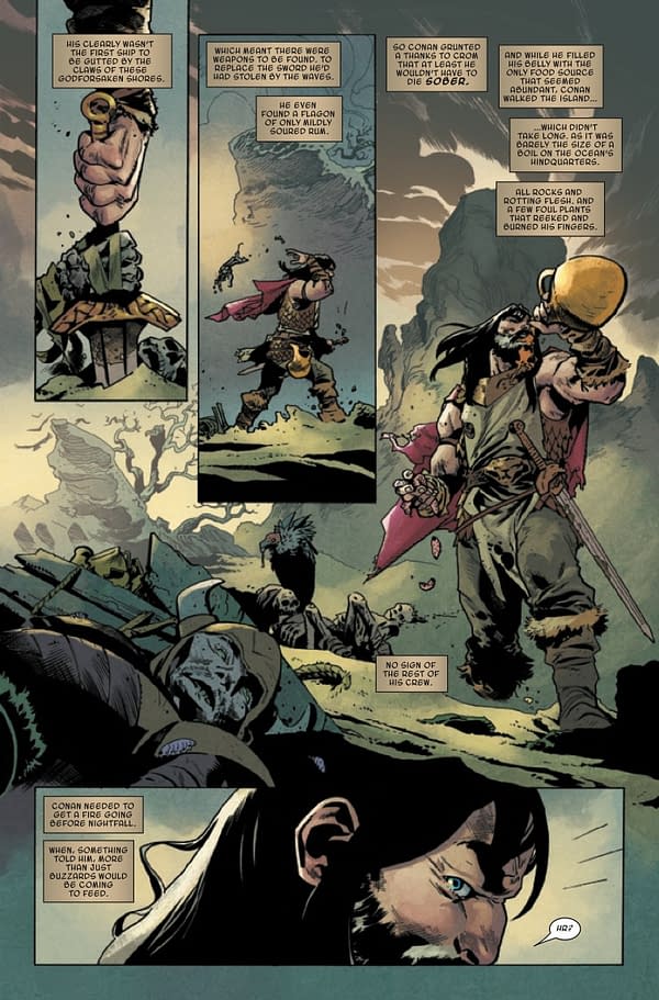 Interior preview page from King Conan #1