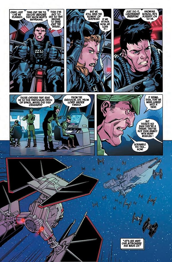 Interior preview page from Star Wars: Bounty Hunters #19