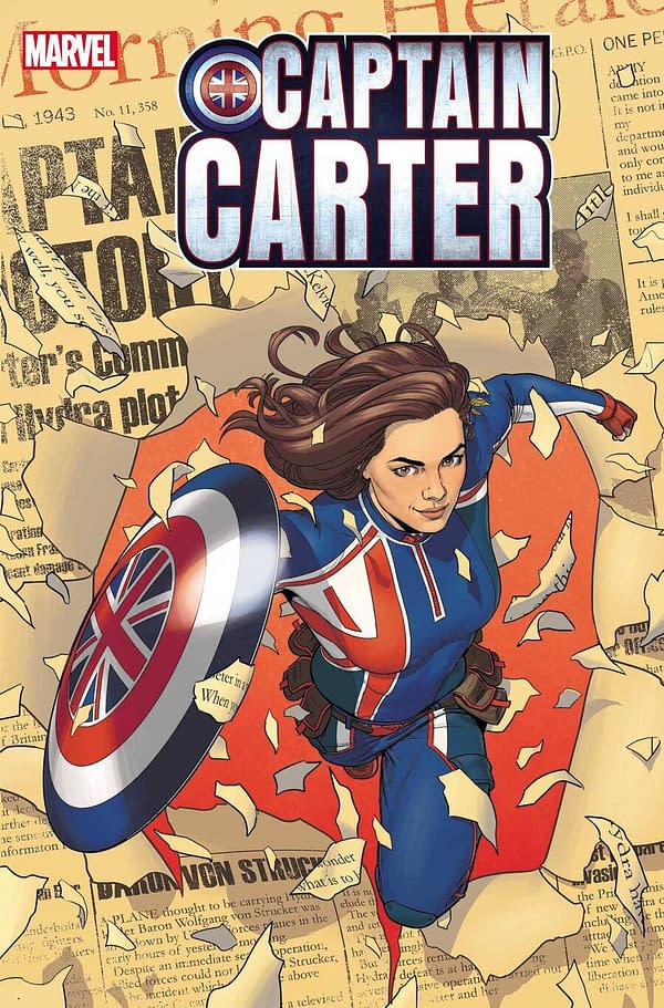 Jamie McKelvie Writes Captain Carter Comic, Marika Cresta Draws It