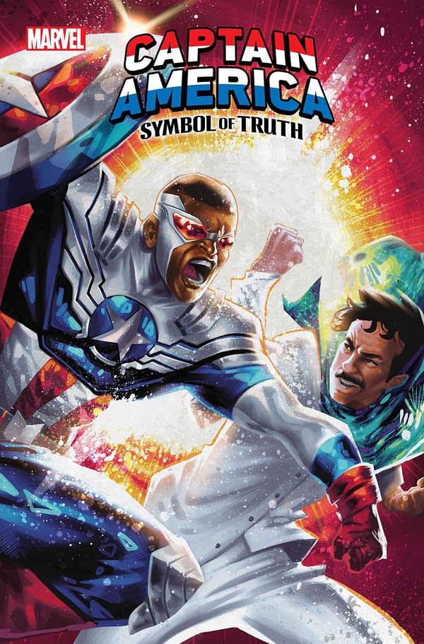 Cover image for CAPTAIN AMERICA: SYMBOL OF TRUTH 9 MANHANINI VARIANT