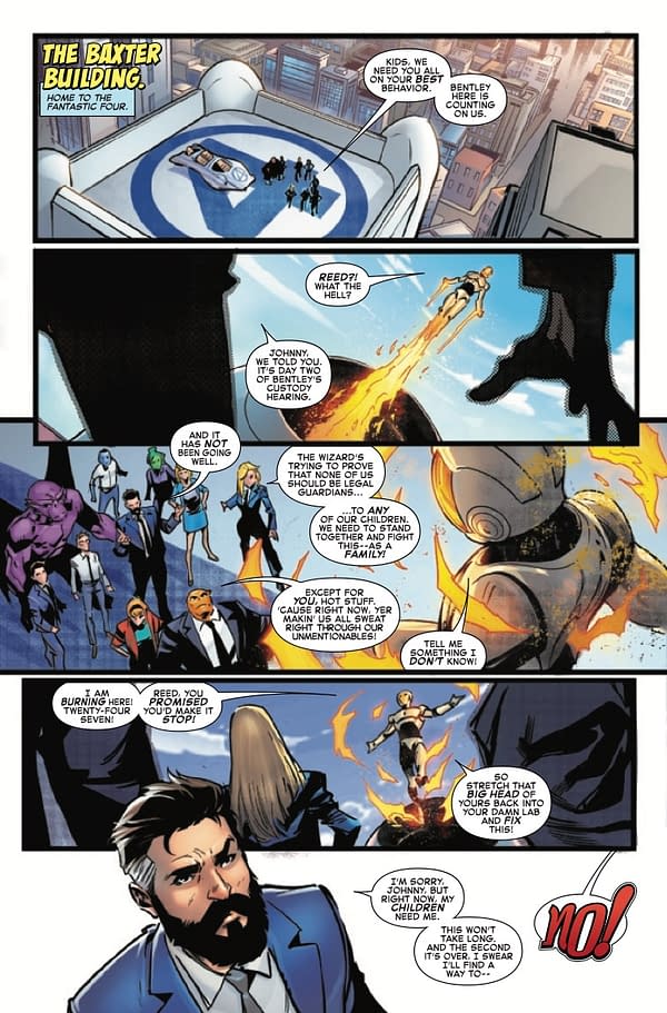 Interior preview page from Fantastic Four #39