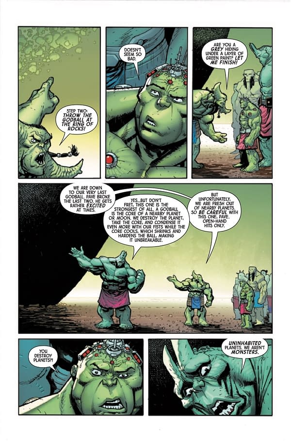 Interior preview page from HULK #11 RYAN OTTLEY COVER