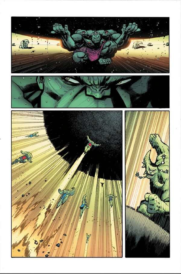 Interior preview page from HULK #11 RYAN OTTLEY COVER