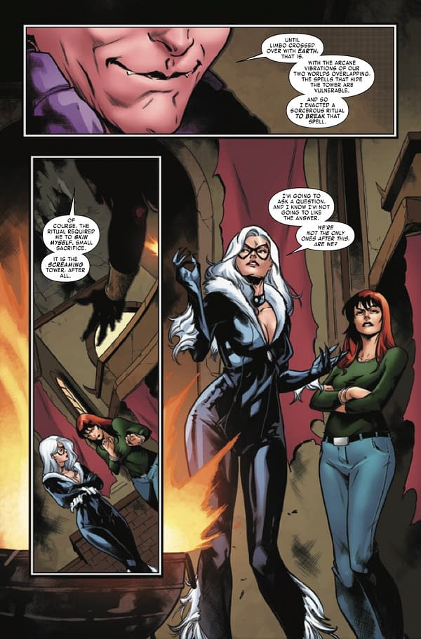 Interior preview page from MARY JANE AND BLACK CAT #2 J SCOTT CAMPBELL COVER