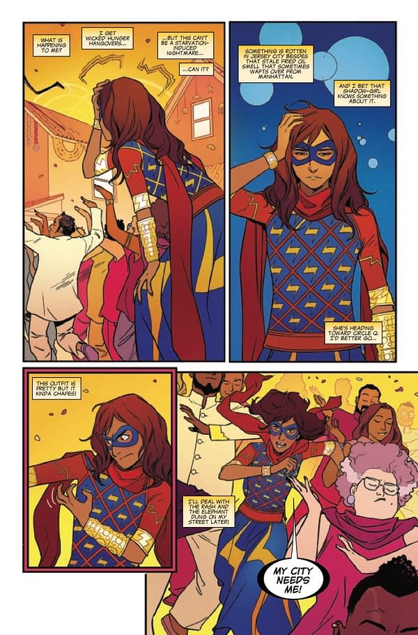 Interior preview page from Ms. Marvel: Beyond the Limit #2