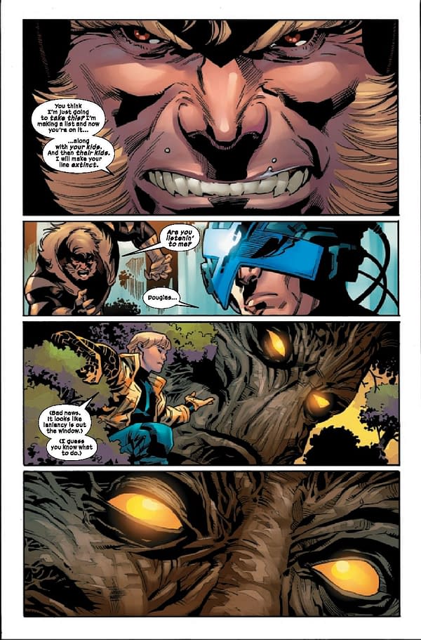 Interior preview page from Sabretooth #1