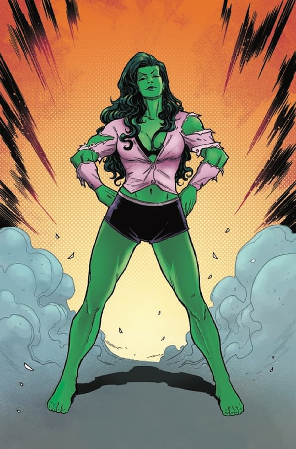 Interior preview page from She-Hulk #1