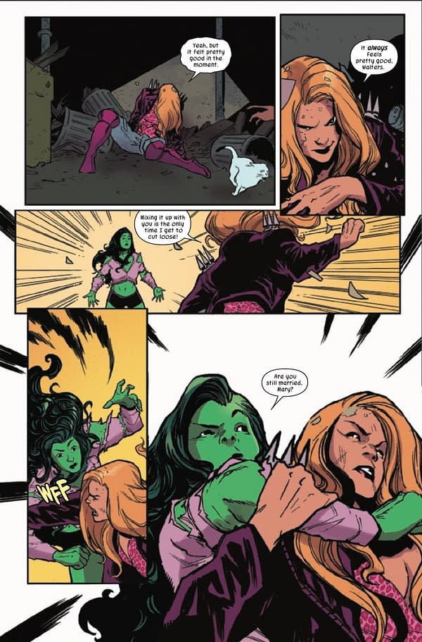 Interior preview page from She-Hulk #1