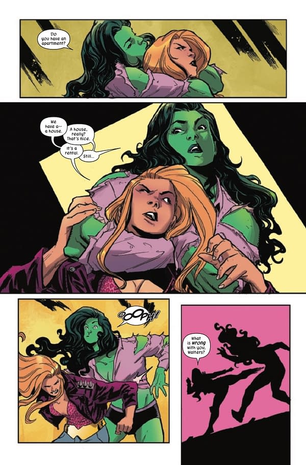 Interior preview page from She-Hulk #1