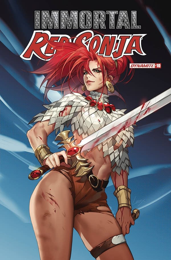 Cover image for Immortal Red Sonja #10
