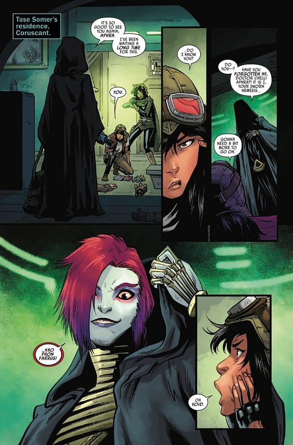 Interior preview page from Star Wars: Doctor Aphra #17