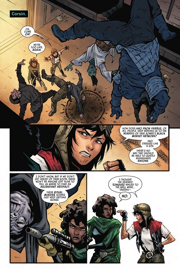 Interior preview page from Star Wars: Doctor Aphra #18