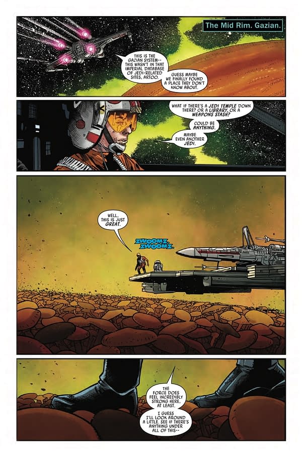 Interior preview page from Star Wars #20