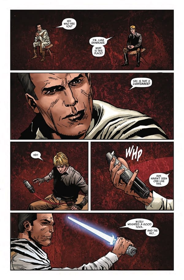 Interior preview page from Star Wars #20