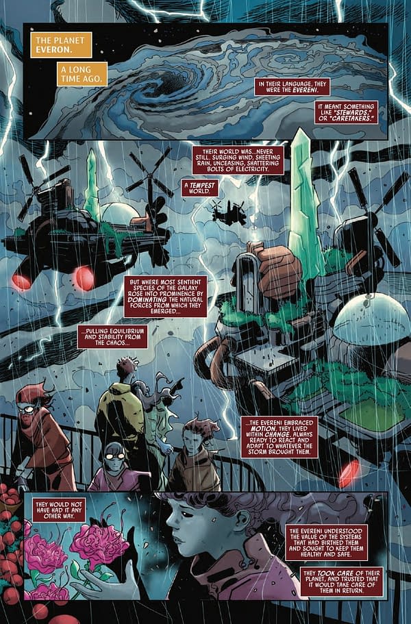 Interior preview page from Star Wars: The High Republic - Eye of the Storm #1