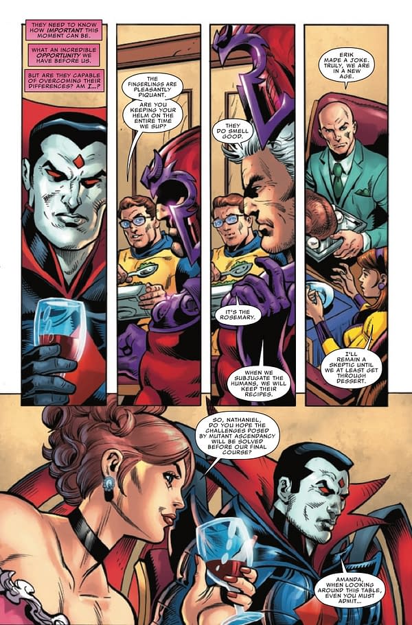 Interior preview page from X-Men Legends #10