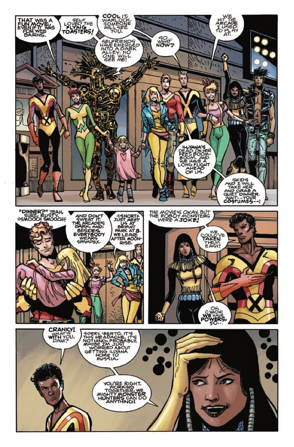 Interior preview page from X-Men Legends #11