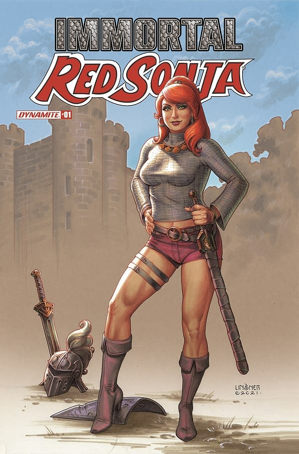 Dynamite Launch Immortal Red Sonja #1 In April