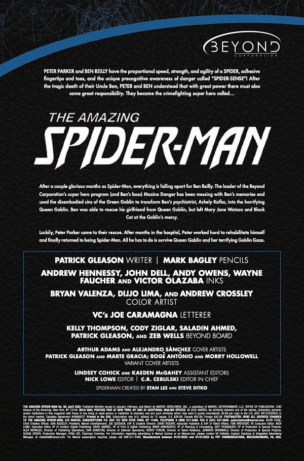Interior preview page from Amazing Spider-Man #90