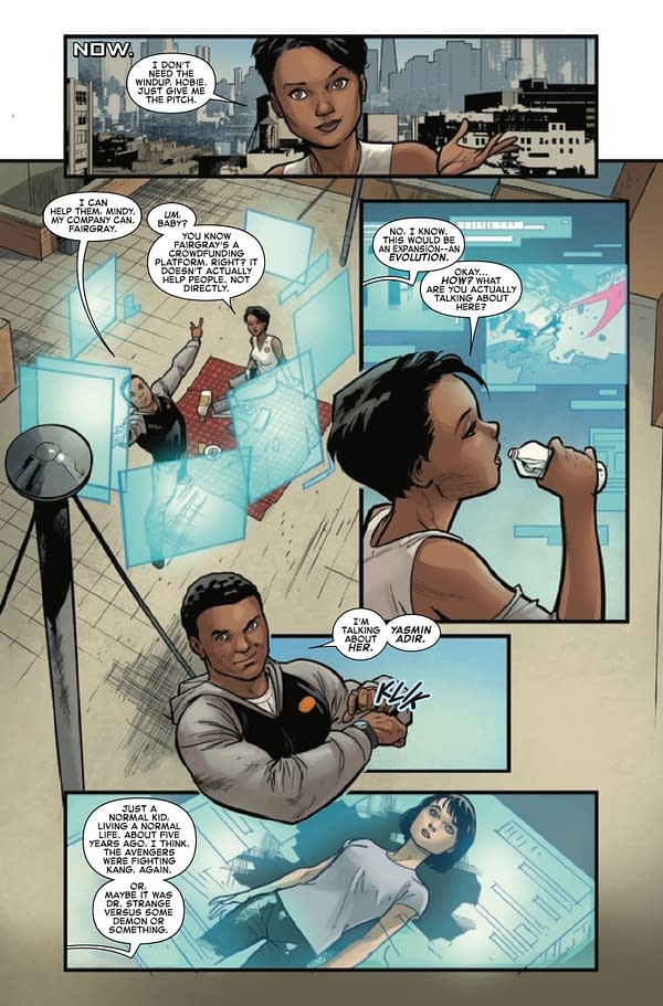 Interior preview page from Amazing Spider-Man #88.BEY