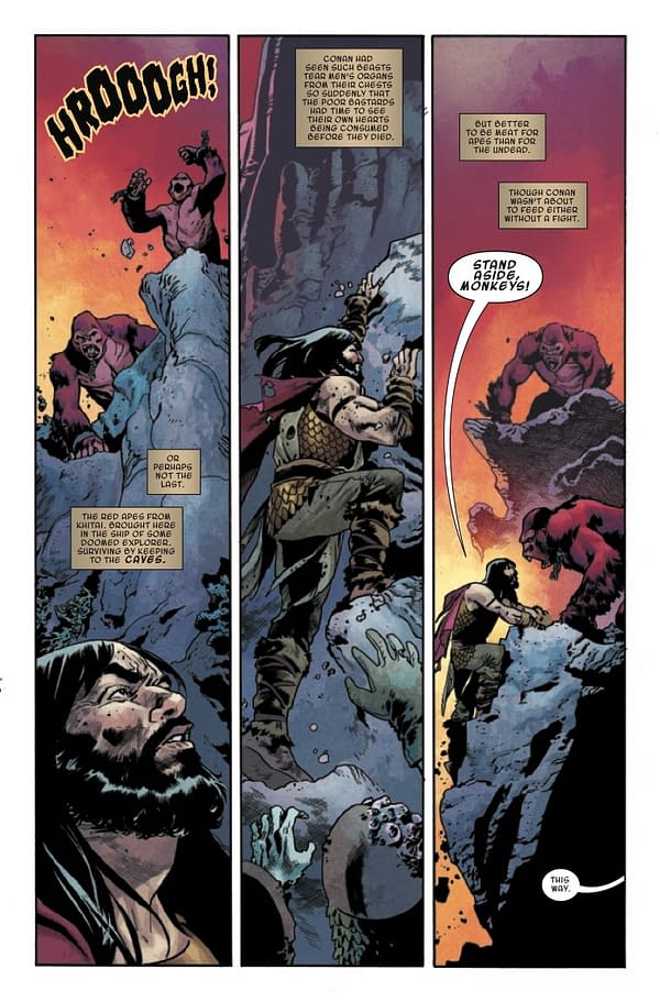 Interior preview page from King Conan #3