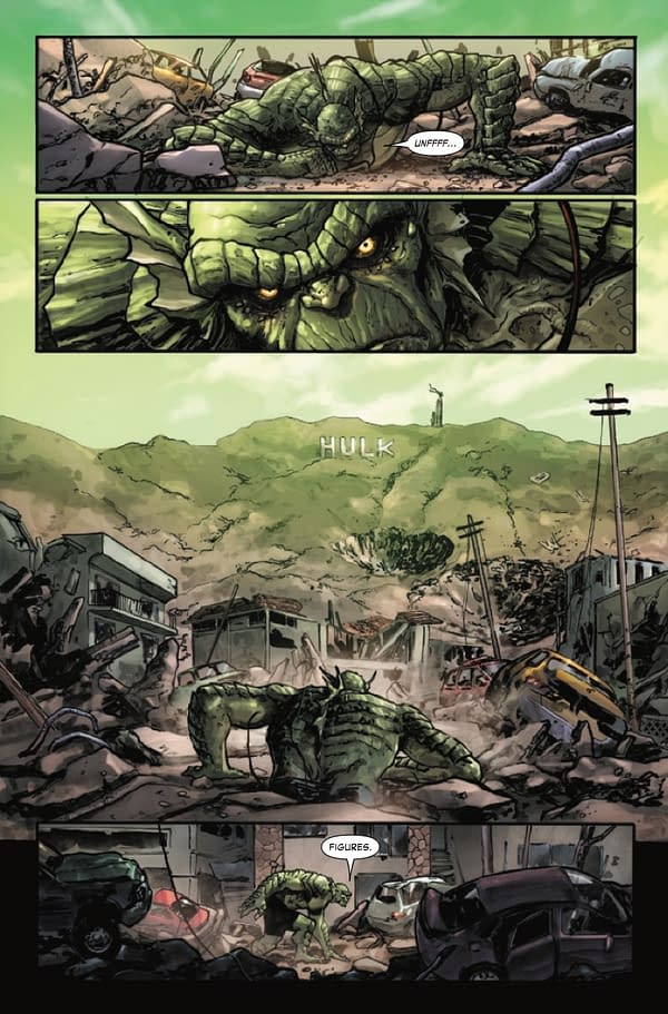 Interior preview page from Maestro: World War M #1