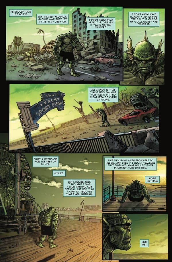 Interior preview page from Maestro: World War M #1