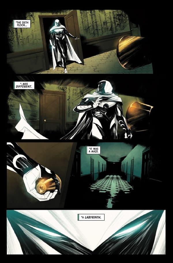 Interior preview page from MOON KNIGHT #9 CORY SMITH COVER