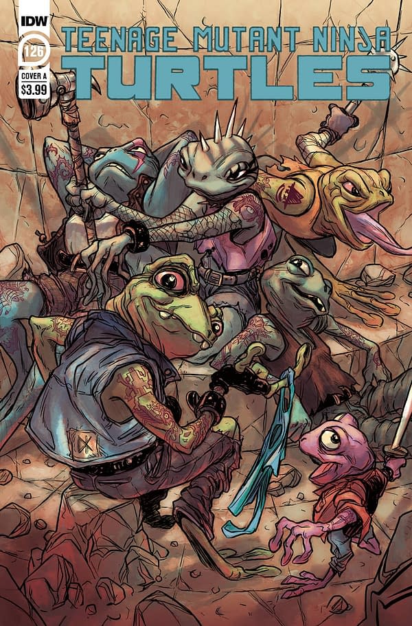 Cover image for Teenage Mutant Ninja Turtles #126