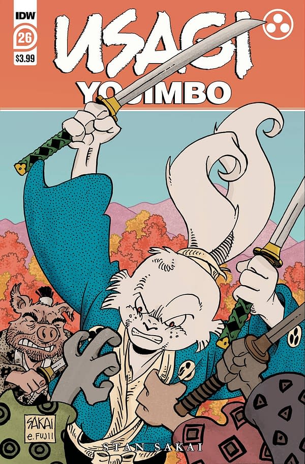 Cover image for Usagi Yojimbo #26