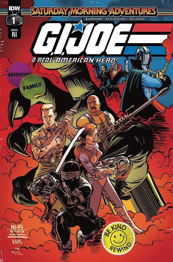 Cover image for GI JOE RAH SATURDAY MORNING ADV #1 (OF 4) CVR C 10 COPY PENN