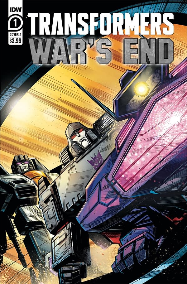 Cover image for Transformers: War's End #4