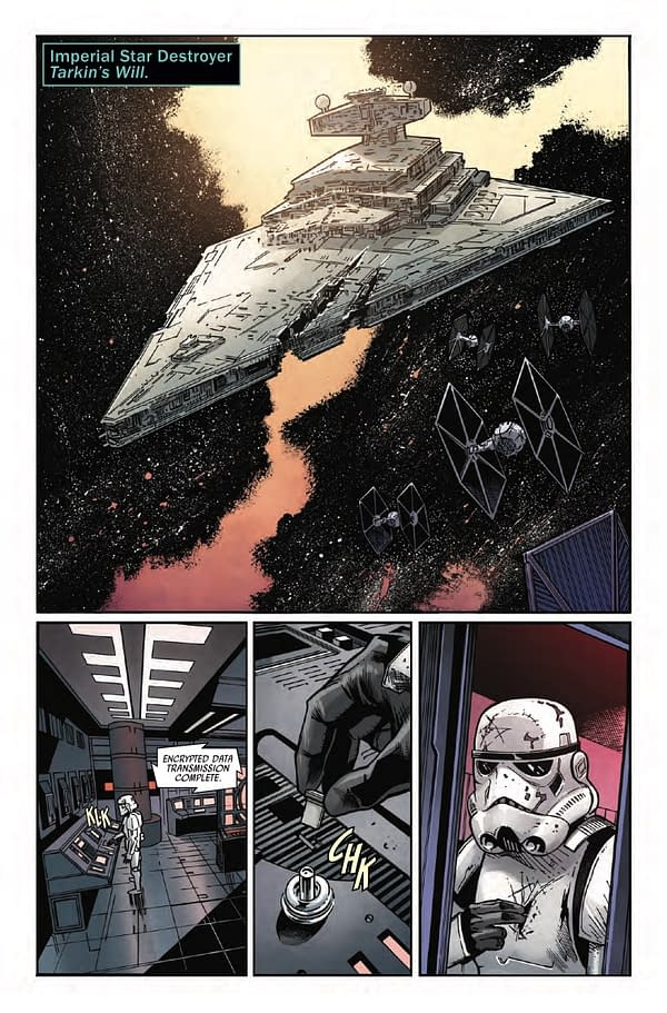 Interior preview page from STAR WARS #21 RAMON ROSANAS COVER