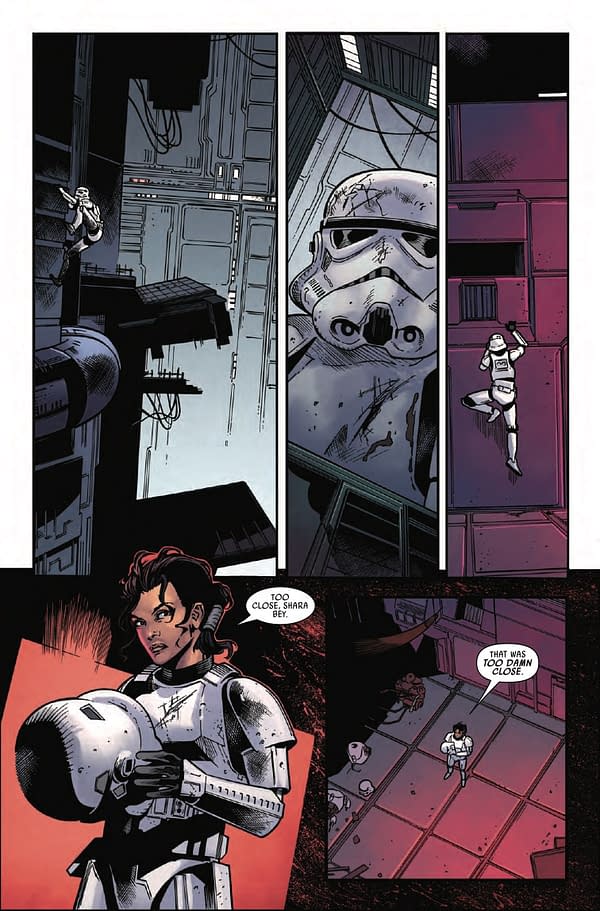 Interior preview page from STAR WARS #21 RAMON ROSANAS COVER
