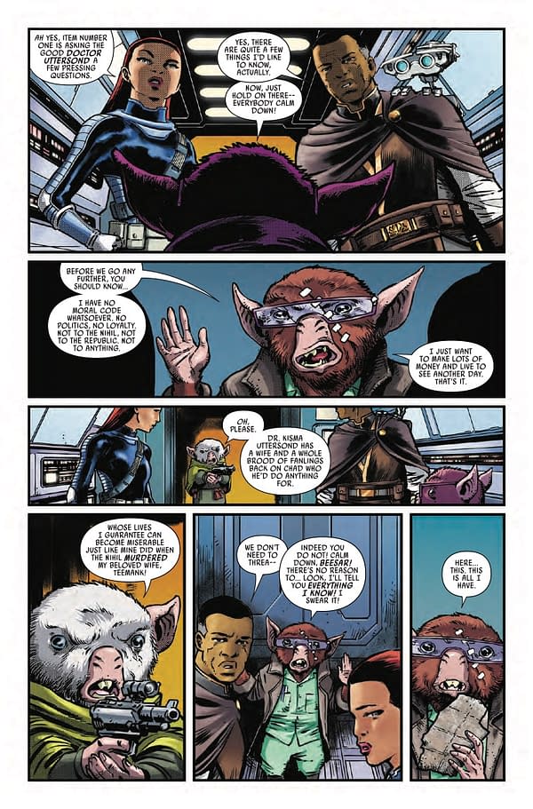 Interior preview page from Star Wars: The High Republic: Trail of Shadows #5
