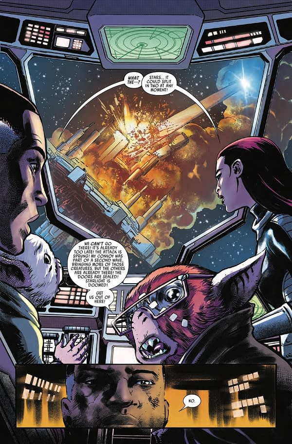Interior preview page from Star Wars: The High Republic: Trail of Shadows #5