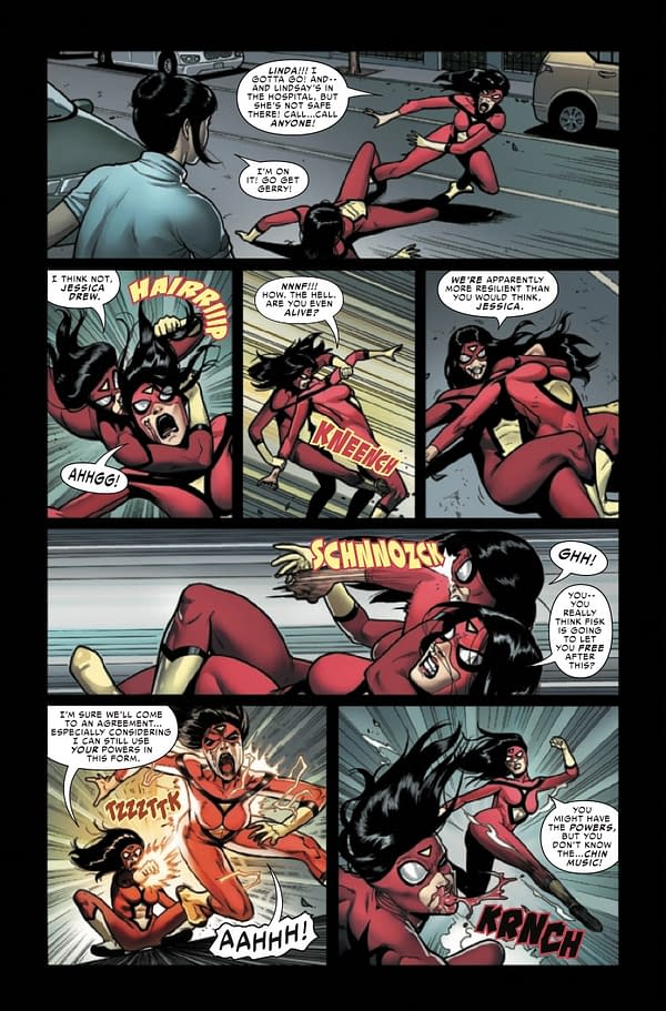 Interior preview page from Spider-Woman #19
