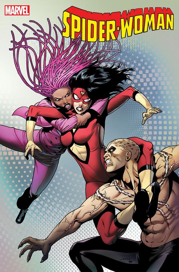 Cover image for SPIDER-WOMAN 21 PEREZ VARIANT