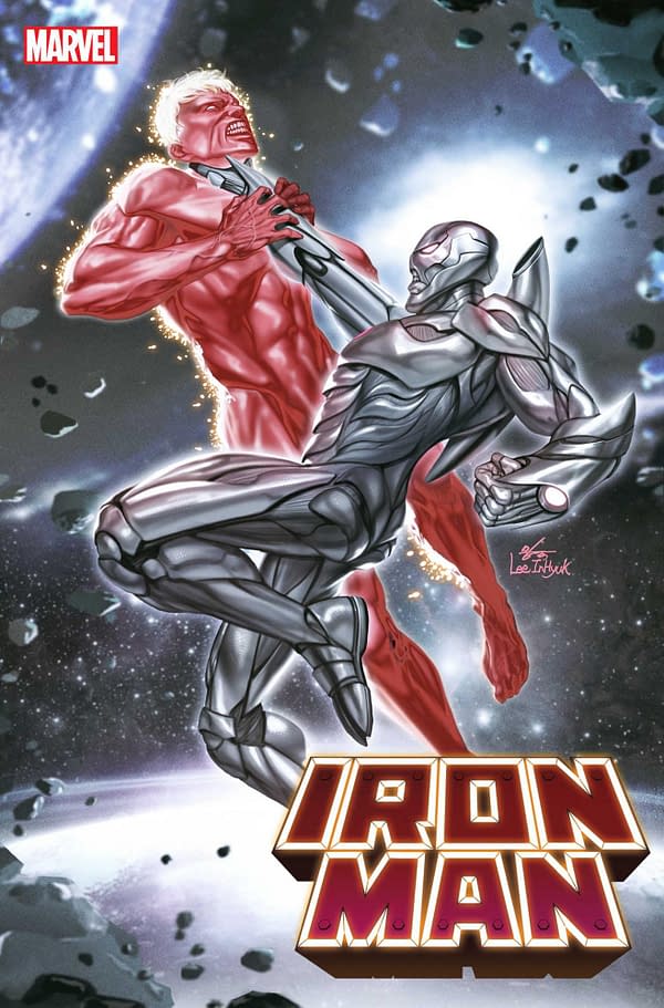 Cover image for IRON MAN 18 INHYUK LEE VARIANT