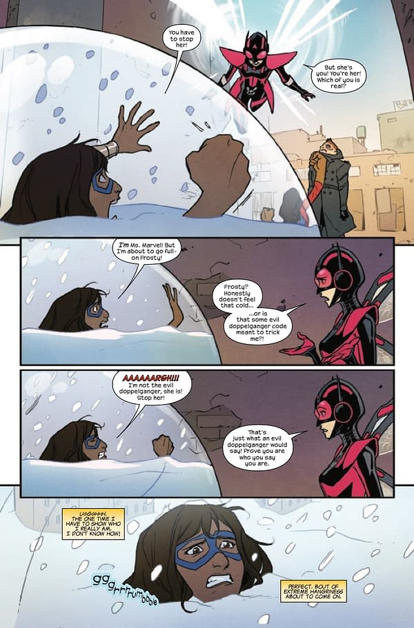 Interior preview page from MS. MARVEL: BEYOND THE LIMIT #4 MASHAL AHMED COVER