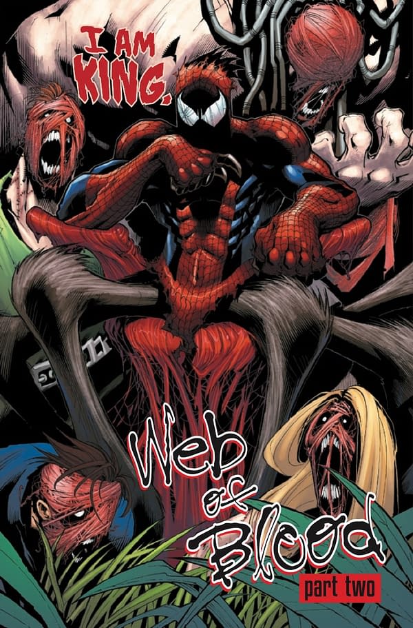 Interior preview page from SAVAGE SPIDER-MAN #2 NICK BRADSHAW COVER