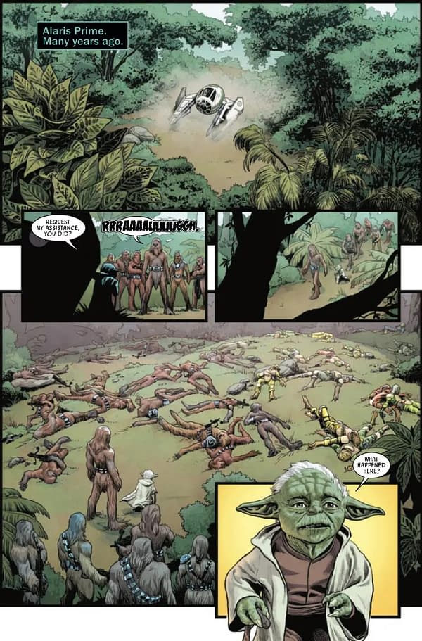 Interior preview page from STAR WARS: YODA #5 PHIL NOTO COVER