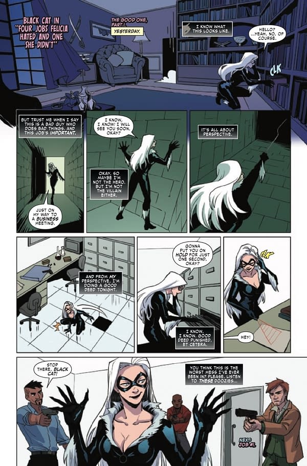 Interior preview page from WOMEN OF MARVEL #1 MIRKA ANDOLFO COVER